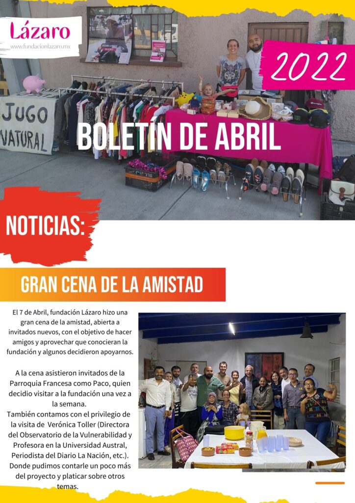 Boletín Abril