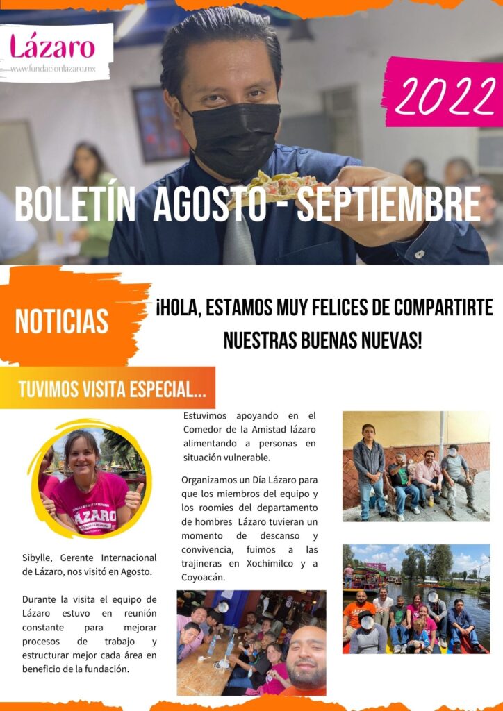 Boletín Agosto – Septiembre 2022